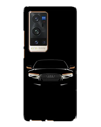 Чехол для Vivo X60 Pro Plus с картинкой «Audi — ночной контур» Чехол для Vivo X60 Pro Plus с картинкой «Audi — ночной контур»