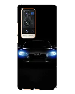 Чехол для Vivo X60 Pro Plus с картинкой «Audi в неоне»