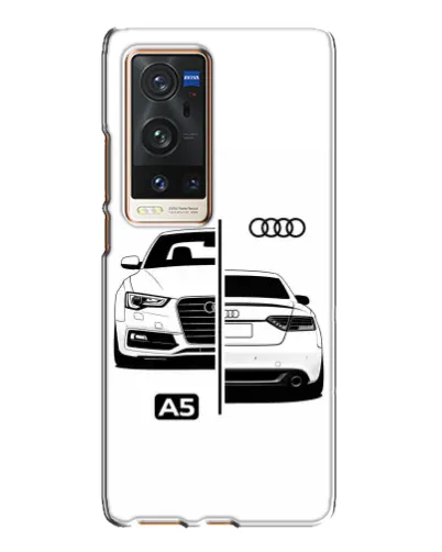 Чехол для Vivo X60 Pro Plus с картинкой «Audi — контрастный дизайн» Чехол для Vivo X60 Pro Plus с картинкой «Audi — контрастный дизайн»