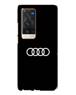 Чехол для Vivo X60 Pro Plus с картинкой «Audi White Logo»