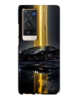 Чехол для Vivo X60 Pro Plus с картинкой «Ночной Lamborghini драйв» Чехол для Vivo X60 Pro Plus с картинкой «Ночной Lamborghini драйв»