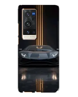 Чехол для Vivo X60 Pro Plus с картинкой «Lamborghini золотые линии» Чехол для Vivo X60 Pro Plus с картинкой «Lamborghini золотые линии»
