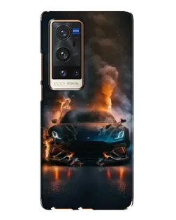 Чехол для Vivo X60 Pro Plus с картинкой «Lamborghini дымная эстетика» Чехол для Vivo X60 Pro Plus с картинкой «Lamborghini дымная эстетика»