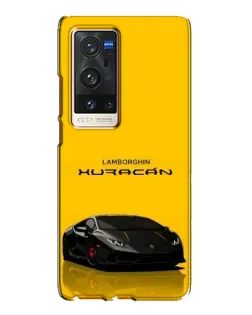Чехол для Vivo X60 Pro Plus с картинкой «Lamborghini Huracan черный» Чехол для Vivo X60 Pro Plus с картинкой «Lamborghini Huracan черный»