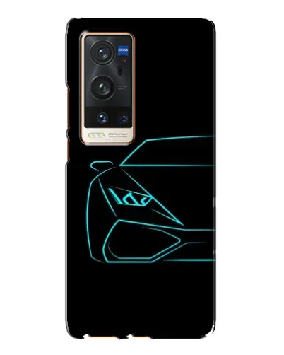 Чехол для Vivo X60 Pro Plus с картинкой «Голубой силуэт Lamborghini» Чехол для Vivo X60 Pro Plus с картинкой «Голубой силуэт Lamborghini»