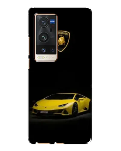 Чехол для Vivo X60 Pro Plus с картинкой «Lamborghini желтый акцент» Чехол для Vivo X60 Pro Plus с картинкой «Lamborghini желтый акцент»