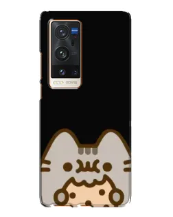 Чехол для Vivo X60 Pro Plus с картинкой «Пушин на черном» Чехол для Vivo X60 Pro Plus с картинкой «Пушин на черном»