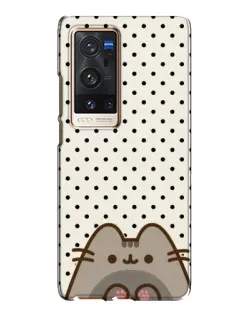 Чехол для Vivo X60 Pro Plus с картинкой «Пушин в горошек» Чехол для Vivo X60 Pro Plus с картинкой «Пушин в горошек»