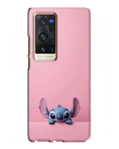 Чехол для Vivo X60 Pro Plus с картинкой «Stitch выглядывает»