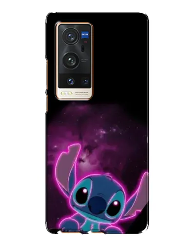 Чехол для Vivo X60 Pro Plus с картинкой «Неоновый Stitch»