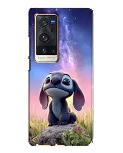 Чехол для Vivo X60 Pro Plus с картинкой «Стич на рассвете» Чехол для Vivo X60 Pro Plus с картинкой «Стич на рассвете»