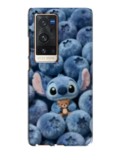 Чехол для Vivo X60 Pro Plus с картинкой «Стич и голубика» Чехол для Vivo X60 Pro Plus с картинкой «Стич и голубика»