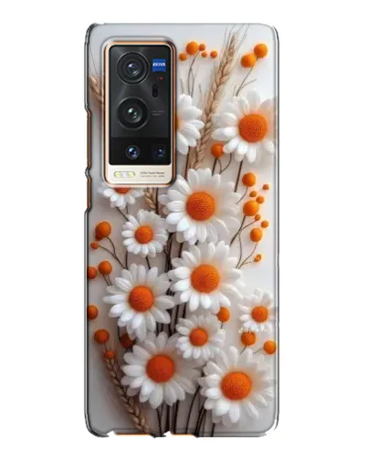 Чохол для Vivo X60 Pro Plus з картинкою «Білі сухоцвіти» Чохол для Vivo X60 Pro Plus з картинкою «Білі сухоцвіти»