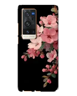 Чохол для Vivo X60 Pro Plus з картинкою «Рожева гілка сакури»
