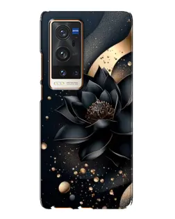 Чохол для Vivo X60 Pro Plus з картинкою «Чорний лотос»