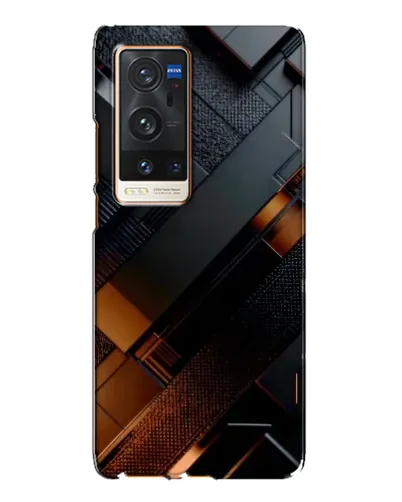 Чехол для Vivo X60 Pro Plus с картинкой «Черные геометрические блоки» Чехол для Vivo X60 Pro Plus с картинкой «Черные геометрические блоки»