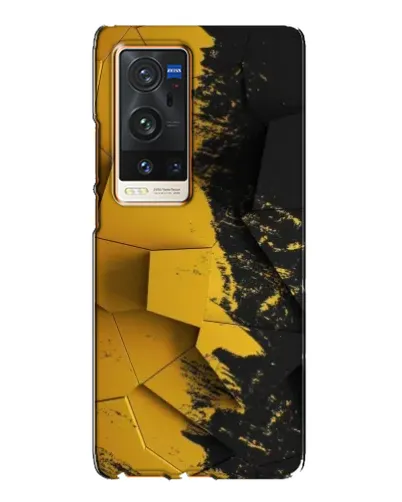 Чехол для Vivo X60 Pro Plus с картинкой «Золотые осколки геометрии» Чехол для Vivo X60 Pro Plus с картинкой «Золотые осколки геометрии»