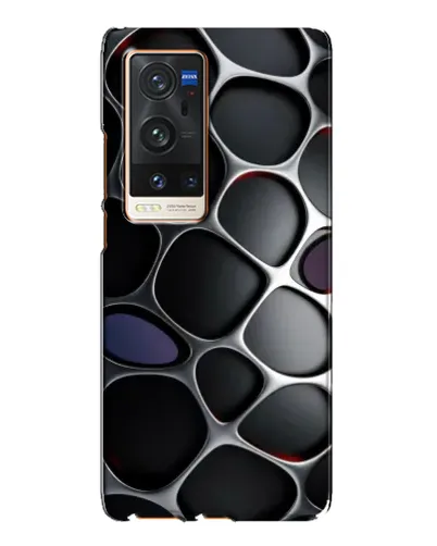 Чехол для Vivo X60 Pro Plus с картинкой «Объемная темная решетка» Чехол для Vivo X60 Pro Plus с картинкой «Объемная темная решетка»