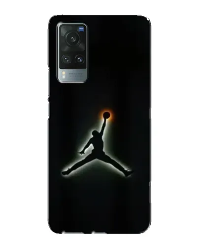 Чехол для Vivo X60 Pro с картинкой «Jordan Gradient Logo»