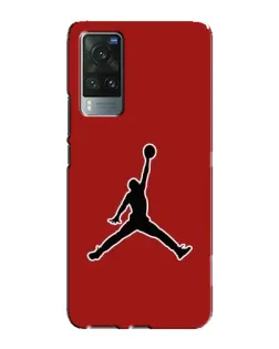 Чехол для Vivo X60 Pro с картинкой «Jordan Red Back»