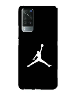 Чехол для Vivo X60 Pro с картинкой «Jordan Silhouette»