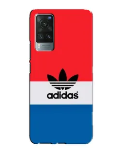 Чехол для Vivo X60 Pro с картинкой «Ретро блоки Adidas» Чехол для Vivo X60 Pro с картинкой «Ретро блоки Adidas»