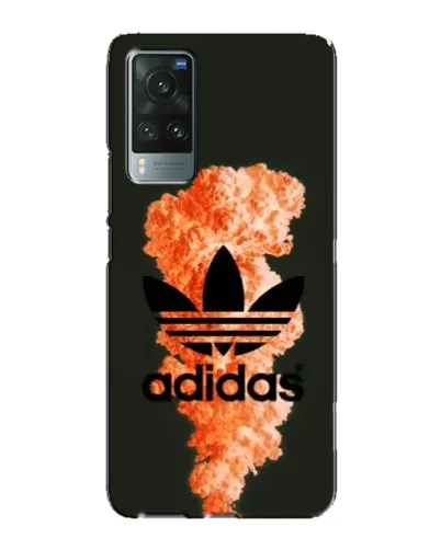 Чехол для Vivo X60 Pro с картинкой «Оранжевый дым Adidas» Чехол для Vivo X60 Pro с картинкой «Оранжевый дым Adidas»