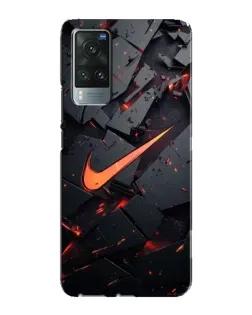 Чехол для Vivo X60 Pro с картинкой «Nike — эффект разломов» Чехол для Vivo X60 Pro с картинкой «Nike — эффект разломов»