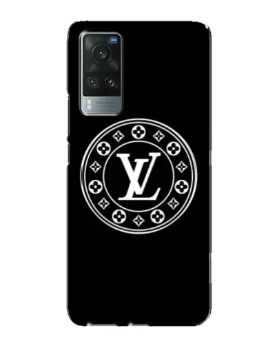 Чехол для Vivo X60 Pro с картинкой «LV — печать стиля»