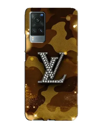 Чехол для Vivo X60 Pro с картинкой «Камуфляжный Louis Vuitton»