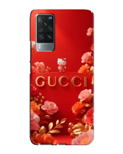 Чехол для Vivo X60 Pro с картинкой «Gucci — золотой сад»