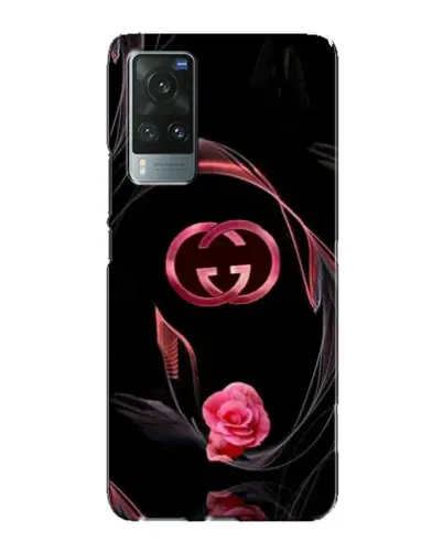 Чехол для Vivo X60 Pro с картинкой «Gucci — неоновая роза»