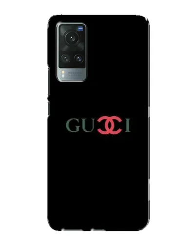 Чехол для Vivo X60 Pro с картинкой «Gucci — красный градиент»