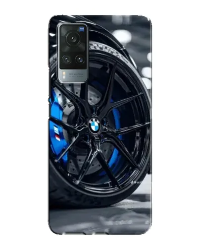 Чехол для Vivo X60 Pro с картинкой «Колесо BMW вблизи» Чехол для Vivo X60 Pro с картинкой «Колесо BMW вблизи»