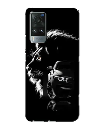 Чехол для Vivo X60 Pro с картинкой «BMW и лев» Чехол для Vivo X60 Pro с картинкой «BMW и лев»