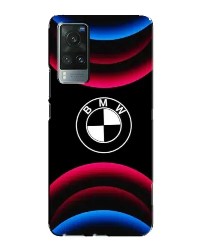 Чехол для Vivo X60 Pro с картинкой «Логотип BMW и неоновые дуги» Чехол для Vivo X60 Pro с картинкой «Логотип BMW и неоновые дуги»