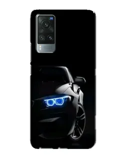 Чехол для Vivo X60 Pro с картинкой «BMW — ночной взгляд»