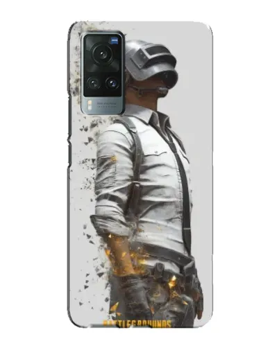 Чехол для Vivo X60 Pro с картинкой «PUBG — боец в пыли» Чехол для Vivo X60 Pro с картинкой «PUBG — боец в пыли»