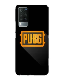 Чехол для Vivo X60 Pro с картинкой «PUBG — рамка лого»