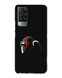 Чехол для Vivo X60 Pro с картинкой «Among Us шлем»