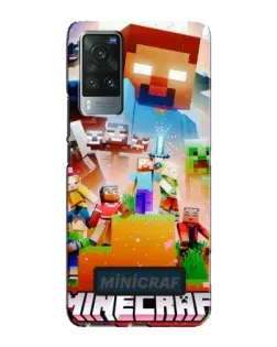Чехол для Vivo X60 Pro с картинкой «Minecraft герои игры» Чехол для Vivo X60 Pro с картинкой «Minecraft герои игры»