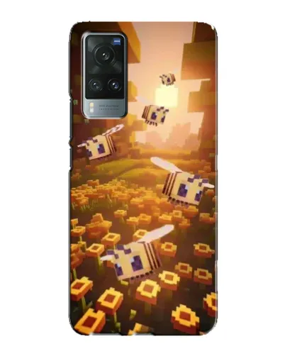 Чехол для Vivo X60 Pro с картинкой «Поле подсолнухов»
