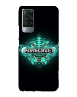 Чехол для Vivo X60 Pro с картинкой «Minecraft Diamond лого» Чехол для Vivo X60 Pro с картинкой «Minecraft Diamond лого»