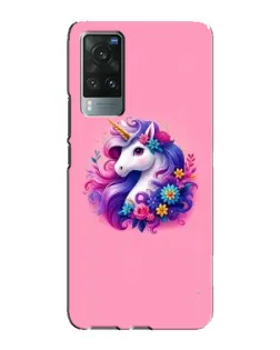 Чехол для Vivo X60 Pro с картинкой «Сказочный единорог»