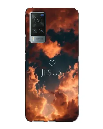 Чехол для Vivo X60 Pro с картинкой «Сияние Имени Jesus»