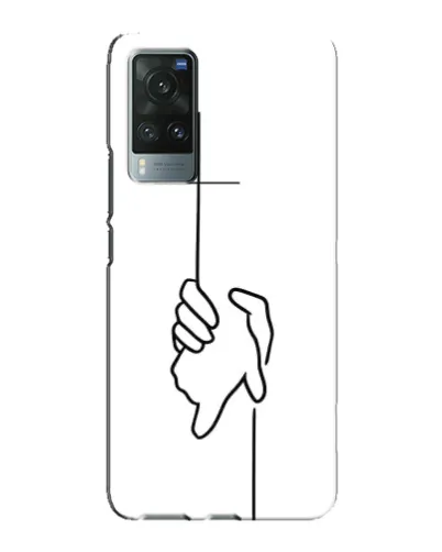 Чехол для Vivo X60 Pro с картинкой «Рука держит»
