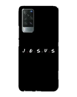 Чехол для Vivo X60 Pro с картинкой «Точки веры J.E.S.U.S.»