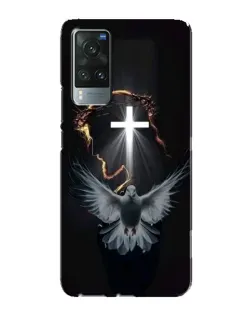 Чехол для Vivo X60 Pro с картинкой «Голубь и Свет»