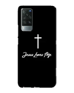 Чехол для Vivo X60 Pro с картинкой «Иисус любит тебя»