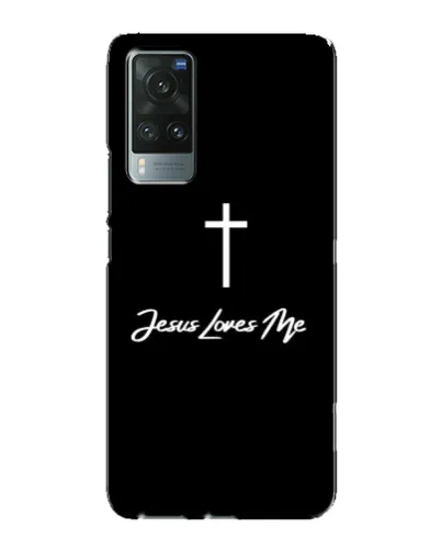 Чехол для Vivo X60 Pro с картинкой «Иисус любит тебя»